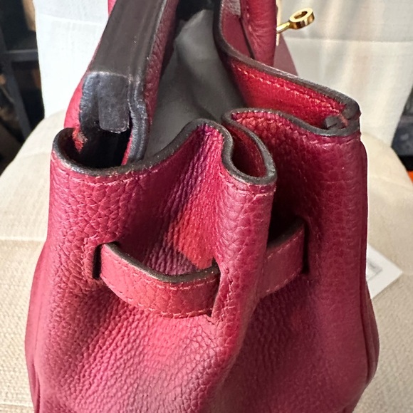 (Sold) Hermes Birkin 30 Bordeaux clemence leather - Picture 16 of 16